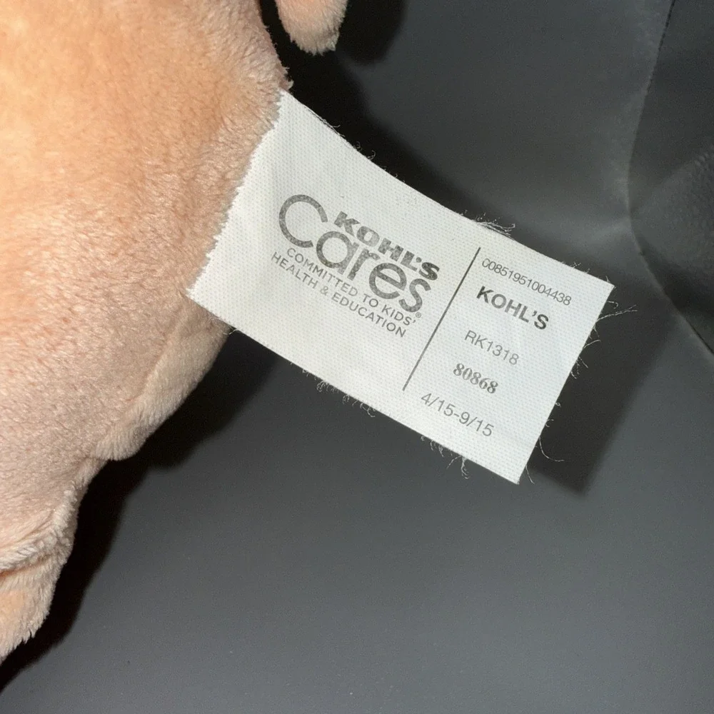 Kohl's Cares If You Give A Pig A Pancake Pig Plush Stuffed Animal Pink Small